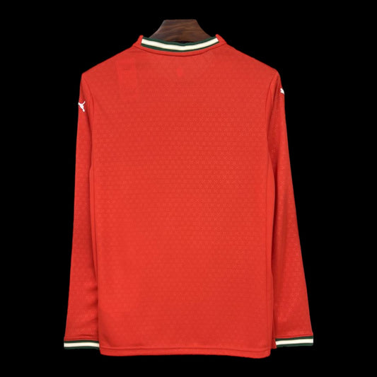 Portugal Home Jersey Long Sleeve 25/26