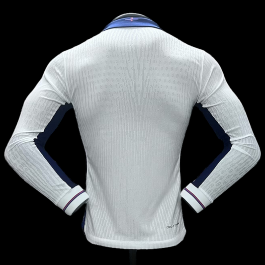 England Home Long Sleeve Jersey 24/25 - Player Version