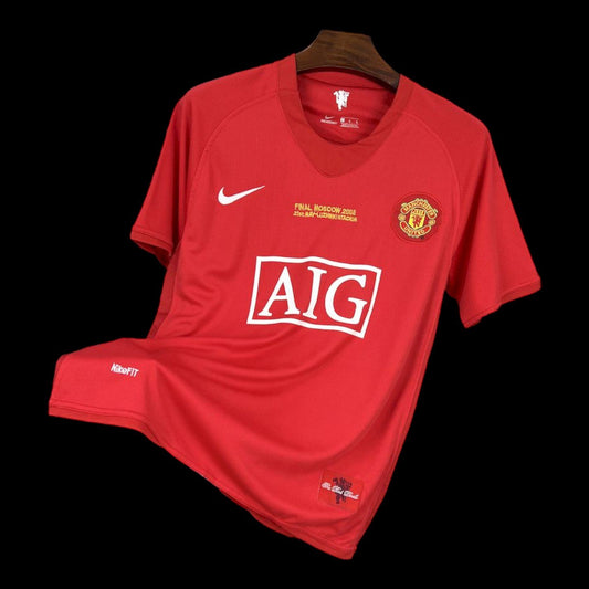 Manchester United Home Jersey Retro 2007/08
