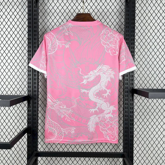 Real Madrid 2025 Pink Dragon Special Shirt
