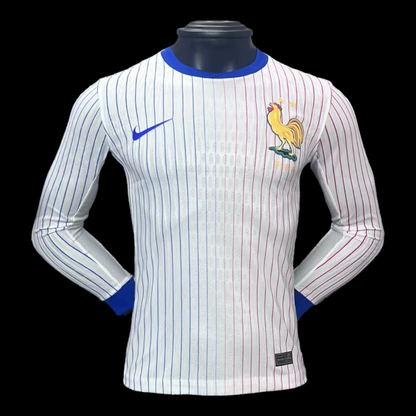 France Away Long Sleeve Jersey 24/25 - Player Version