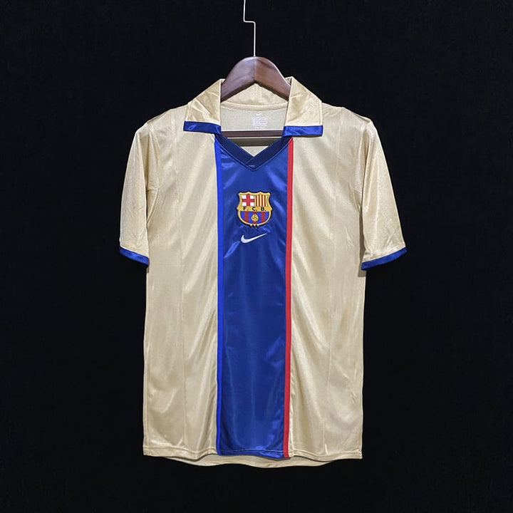 Maillot Barça 2002 rétro - vue de face