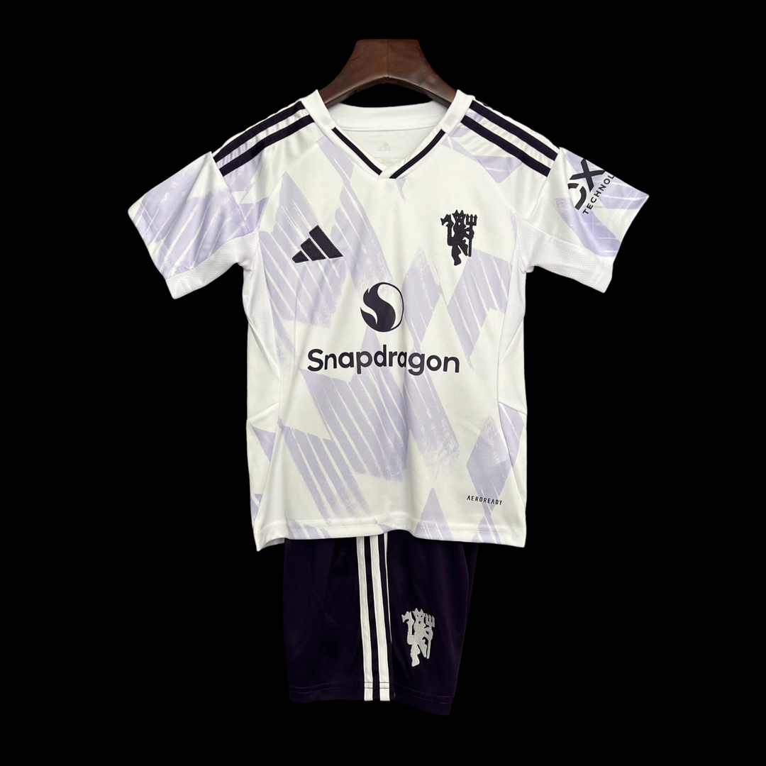 Maillot Man Utd extérieur 2025/2026 enfant - vue de face