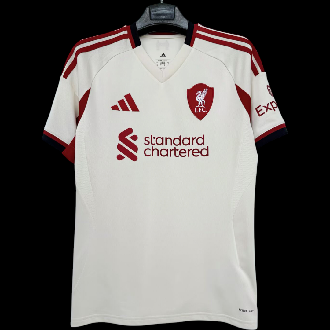 Maillot Liverpool extérieur 2025/2026 - vue de face
