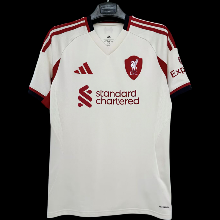 Maillot Liverpool extérieur 2025/2026 - vue de face