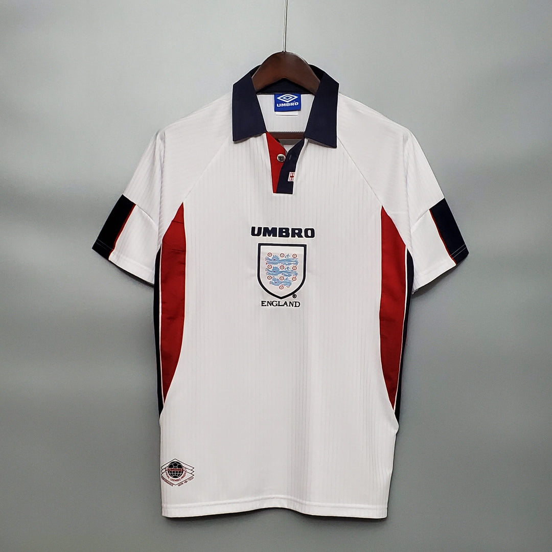Maillot Angleterre 1998 rétro - vue de face