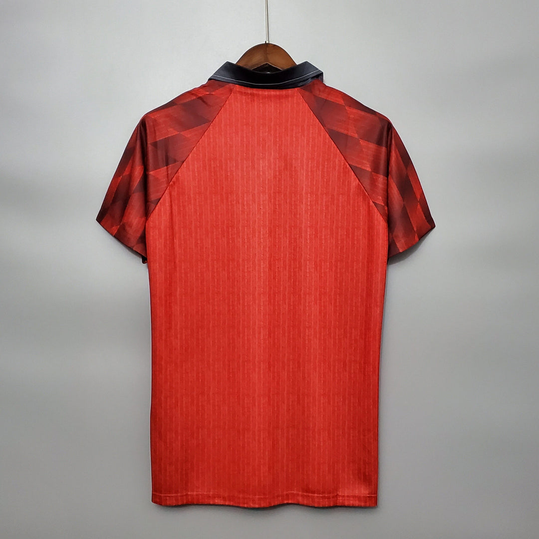 Maillot Man Utd 1996 rétro - vue de dos