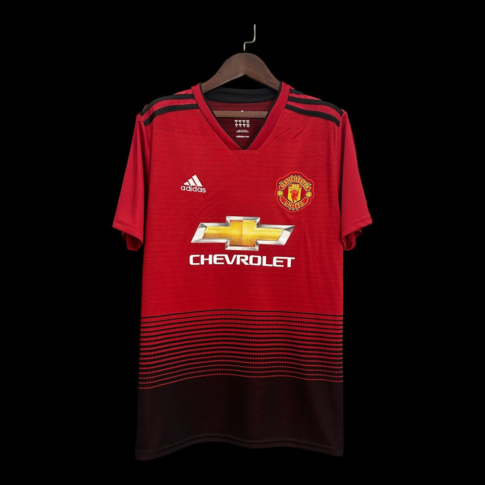 Maillot Man Utd 2018/2019 rétro - vue de dos