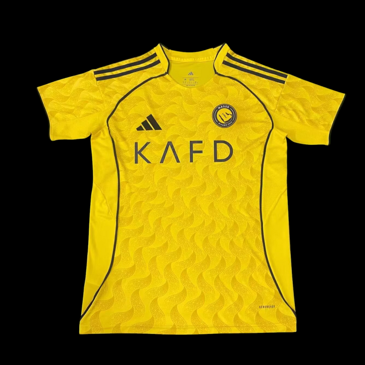 Maillot Al Nassr domicile 2025/2026 - vue de face