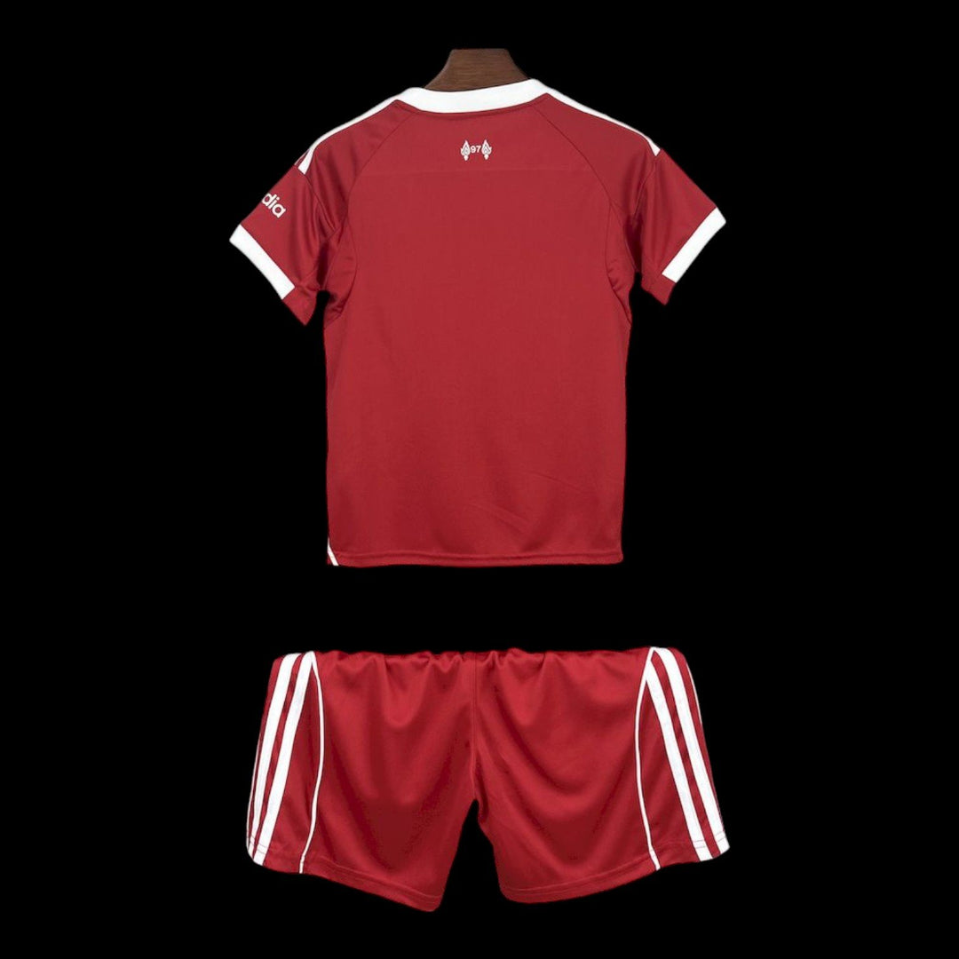 Maillot Liverpool domicile 2025/2026 enfant - vue de dos