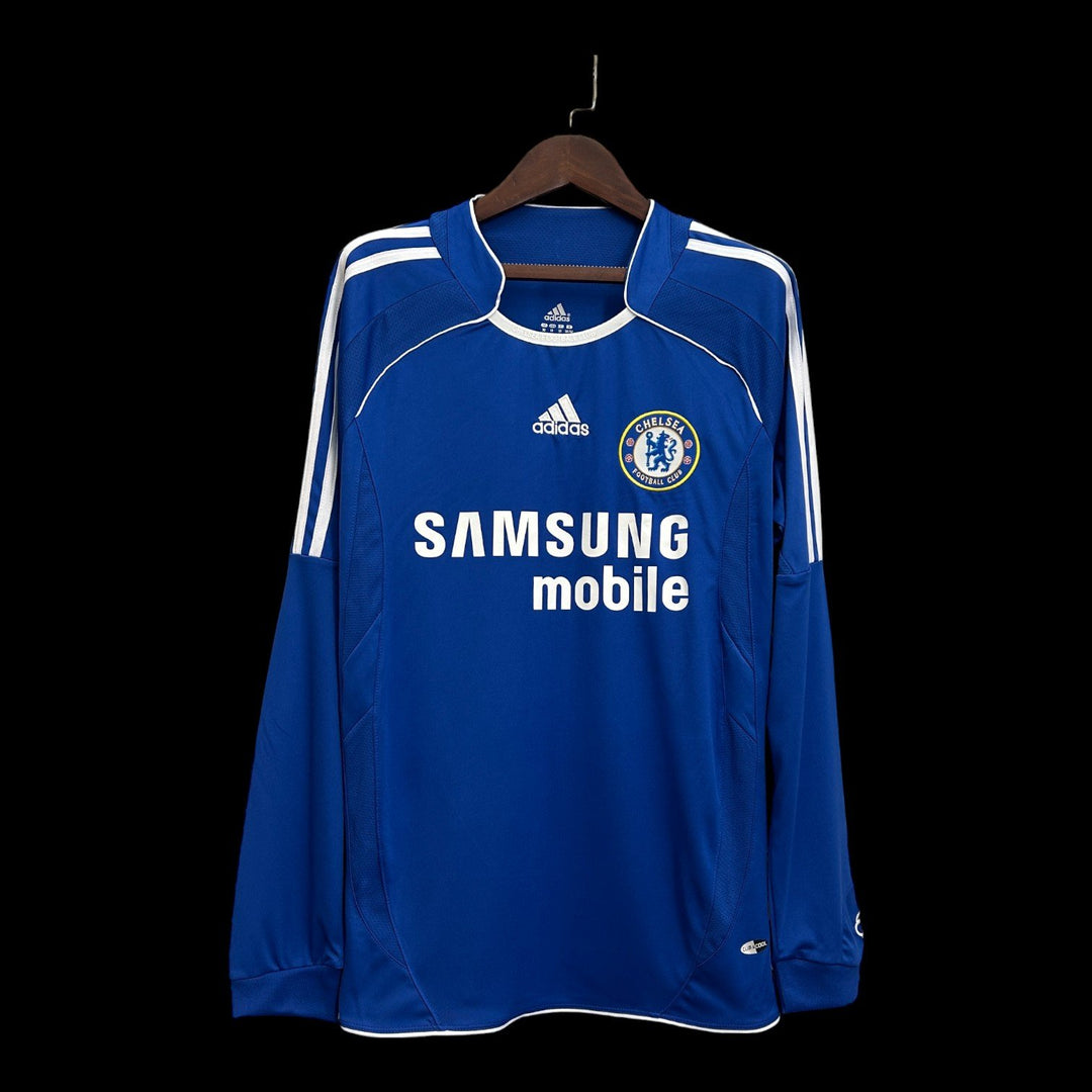 Maillot Chelsea 2006/2007 rétro manches longues - vue de face