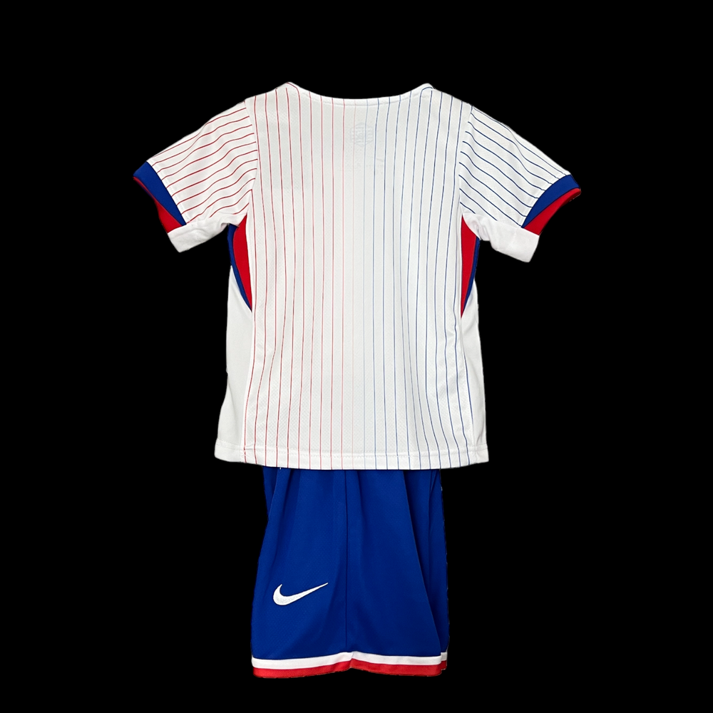 Maillot France extérieur 2024/2025 enfant - vue de dos