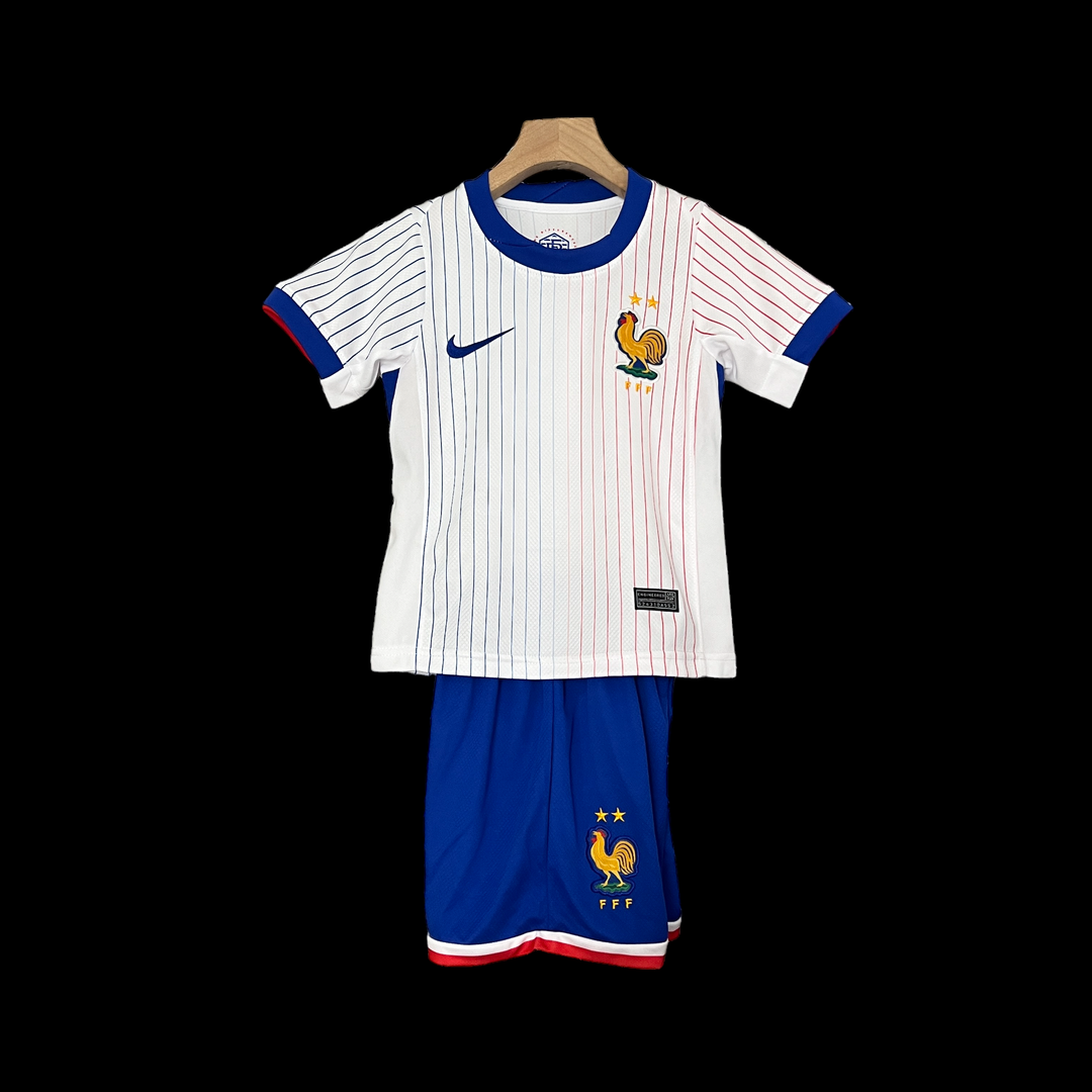 Maillot France extérieur 2024/2025 enfant - vue de face