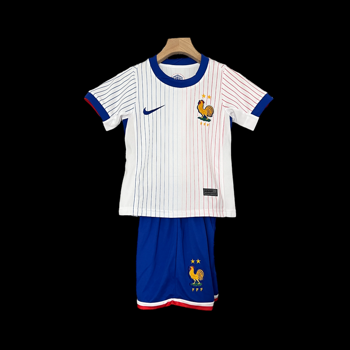 Maillot France extérieur 2024/2025 enfant - vue de face
