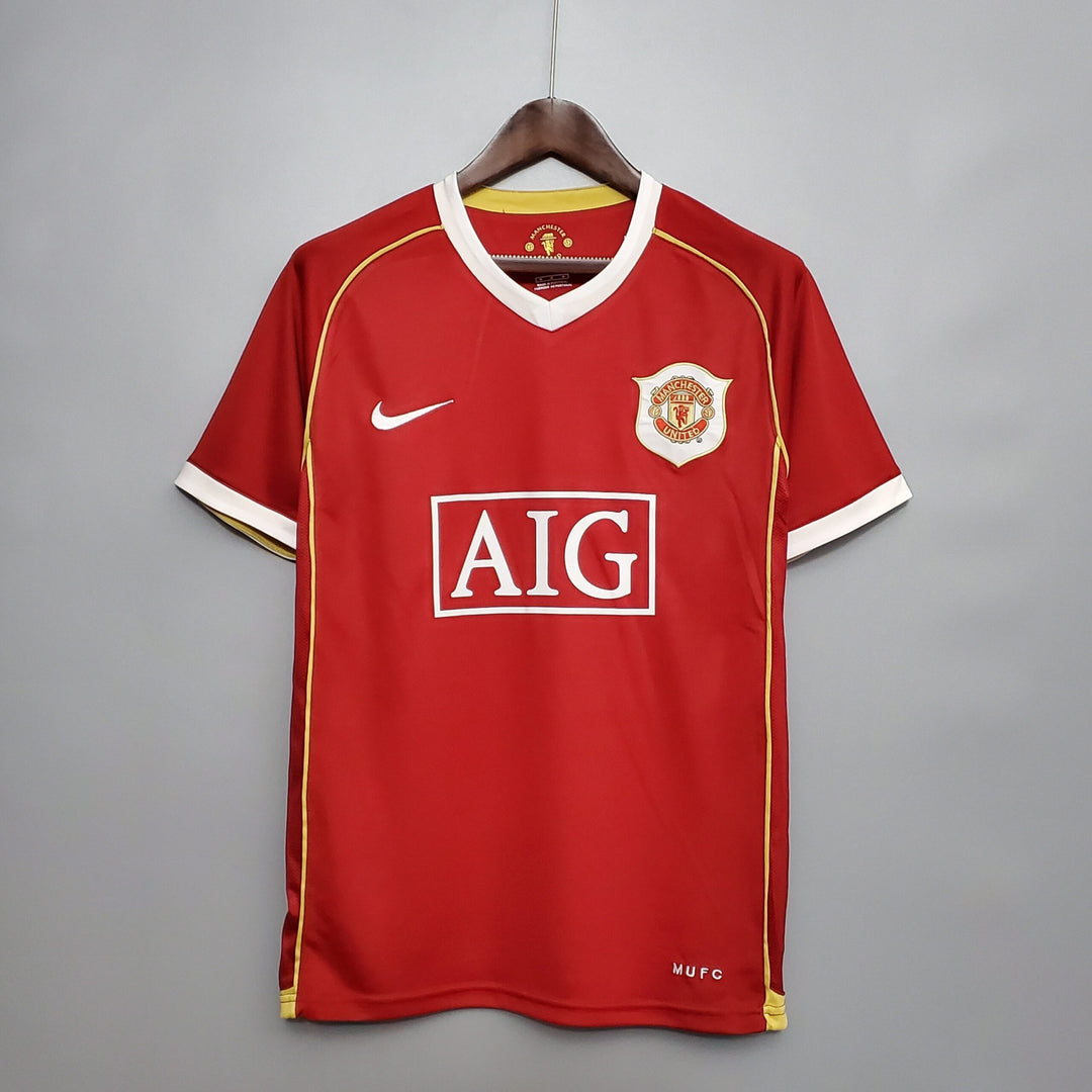 Maillot Man Utd 2006/2007 rétro - vue de face