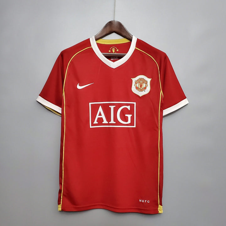 Maillot Man Utd 2006/2007 rétro - vue de face