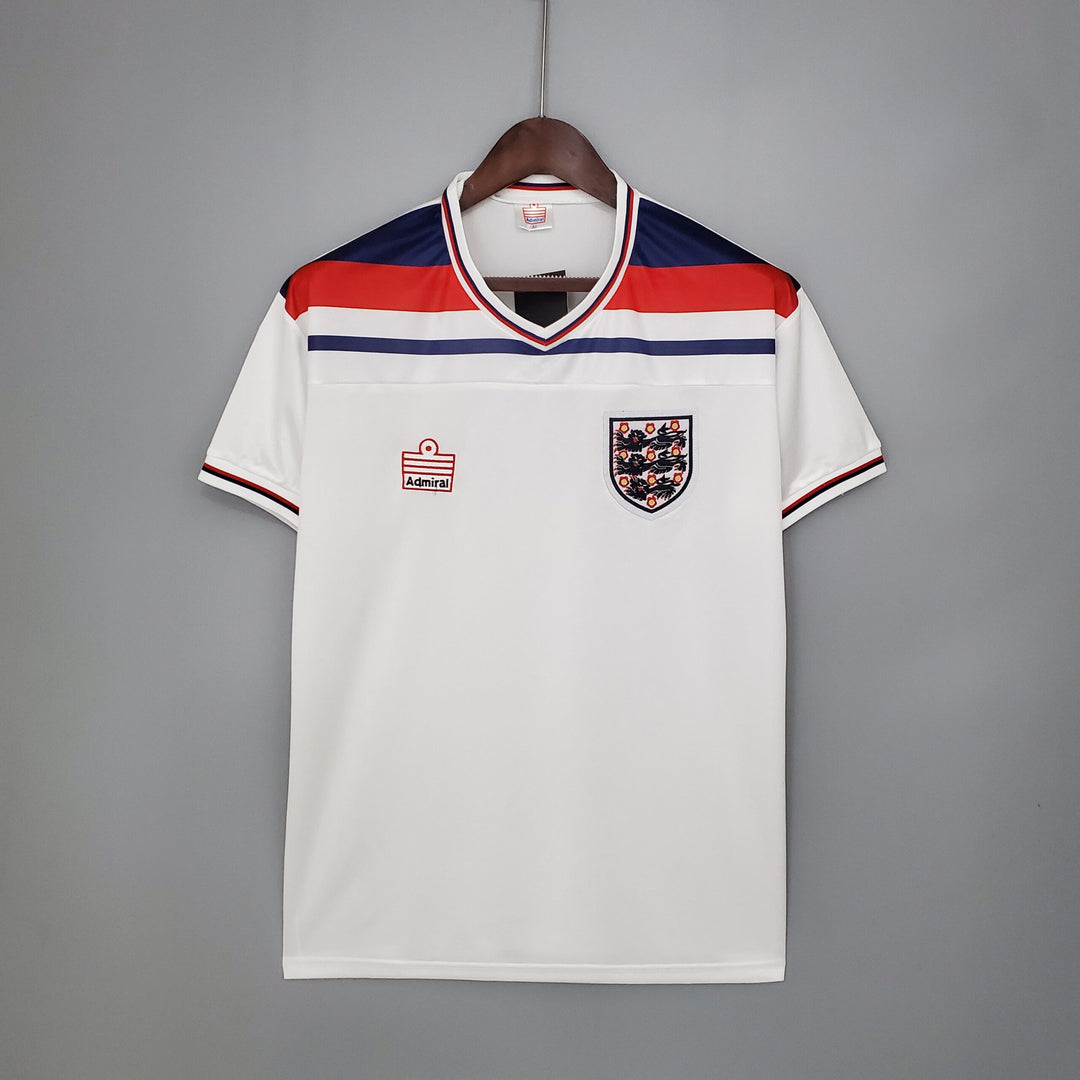 Maillot Angleterre 1982 rétro - vue de face