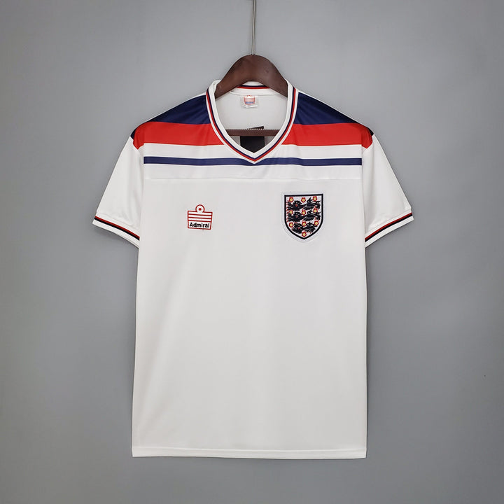 Maillot Angleterre 1982 rétro - vue de face