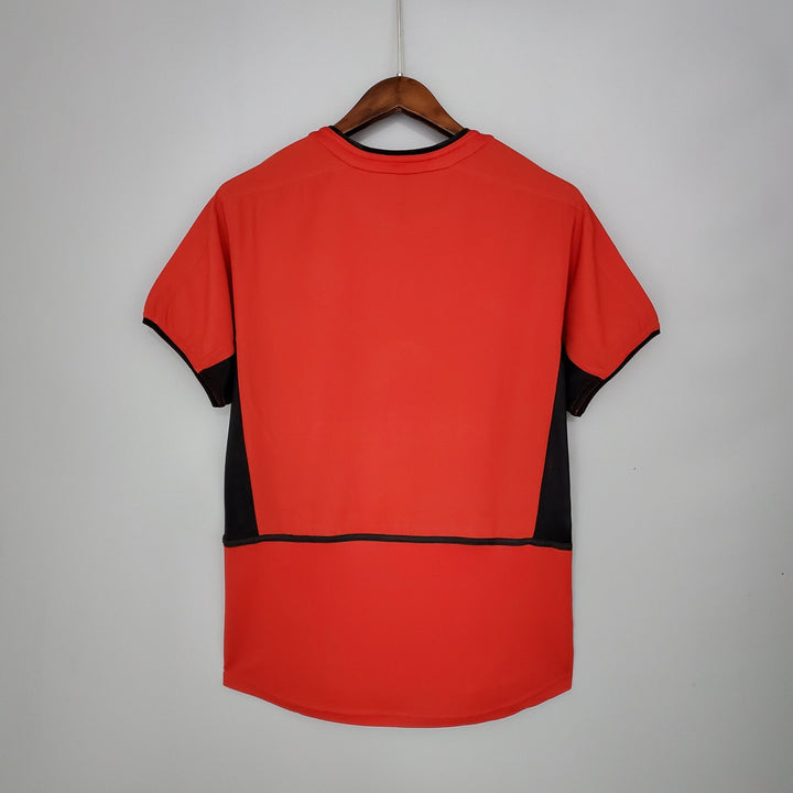 Maillot Man Utd 2002/2004 rétro - vue de dos