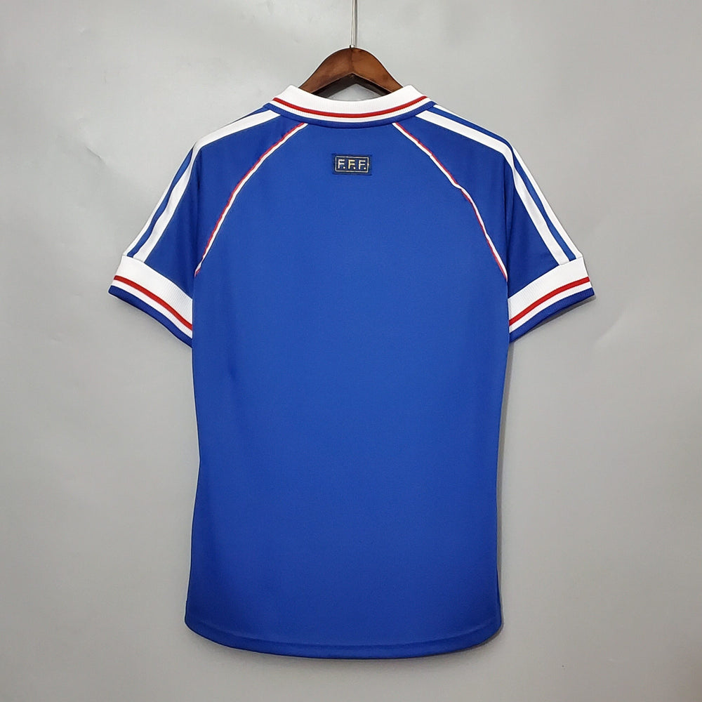 Maillot France 1998 rétro - vue de dos