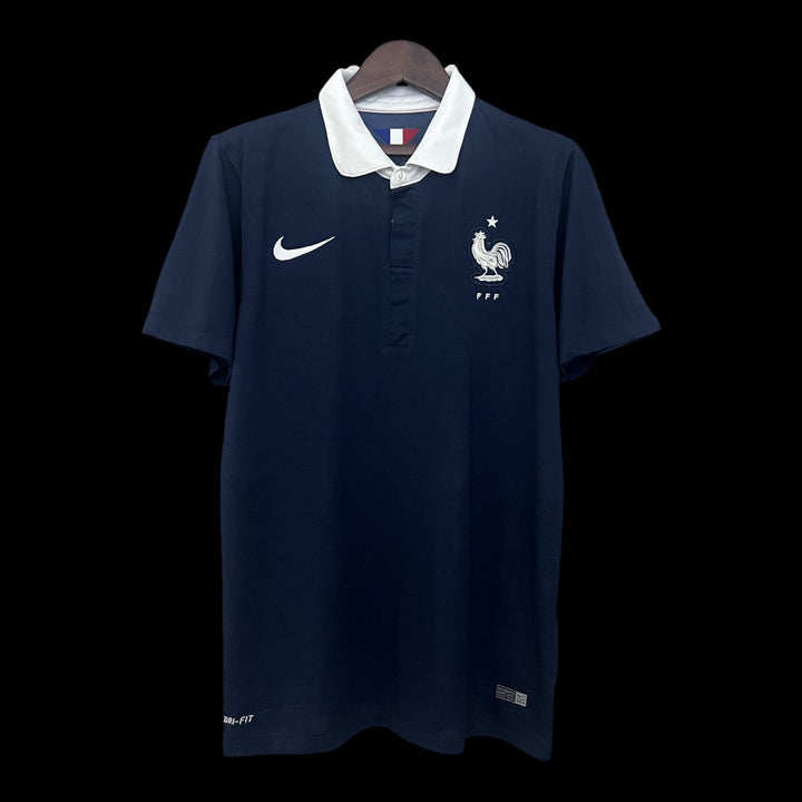 Maillot France domicile 2014 rétro - vue de face