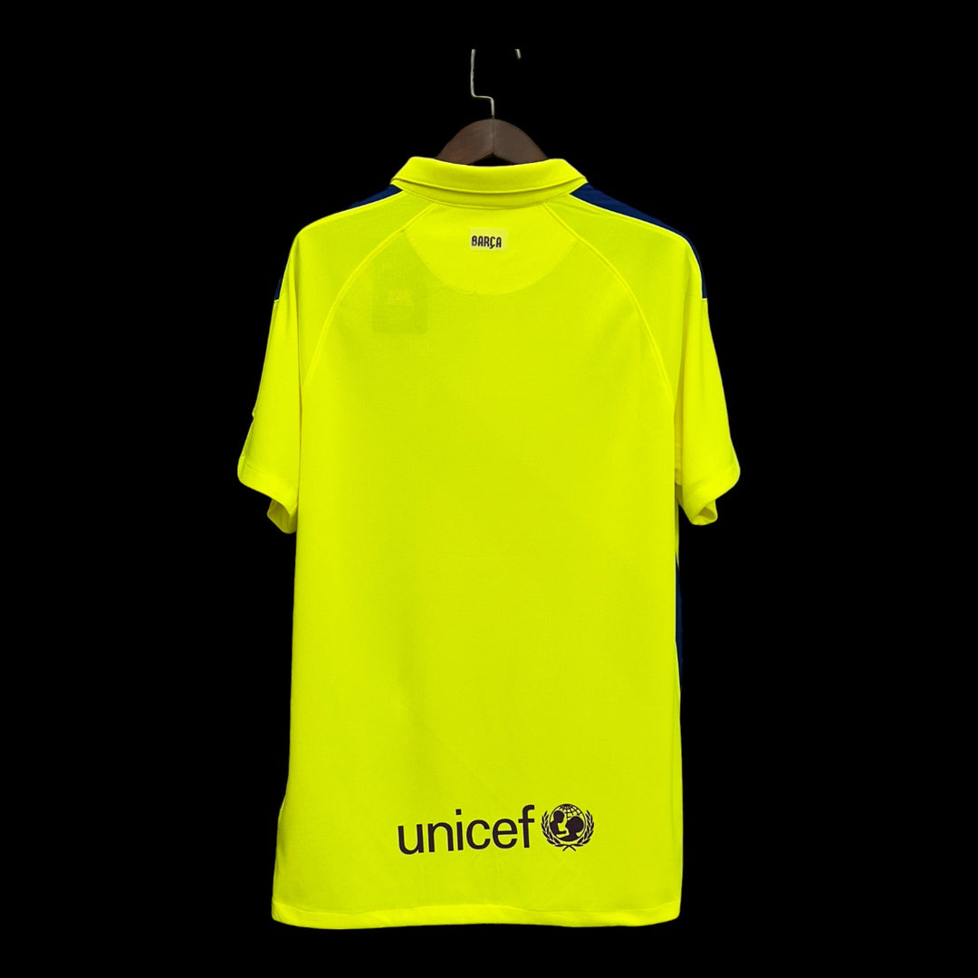 Maillot Barça domicile 2014/2015 rétro - vue de dos