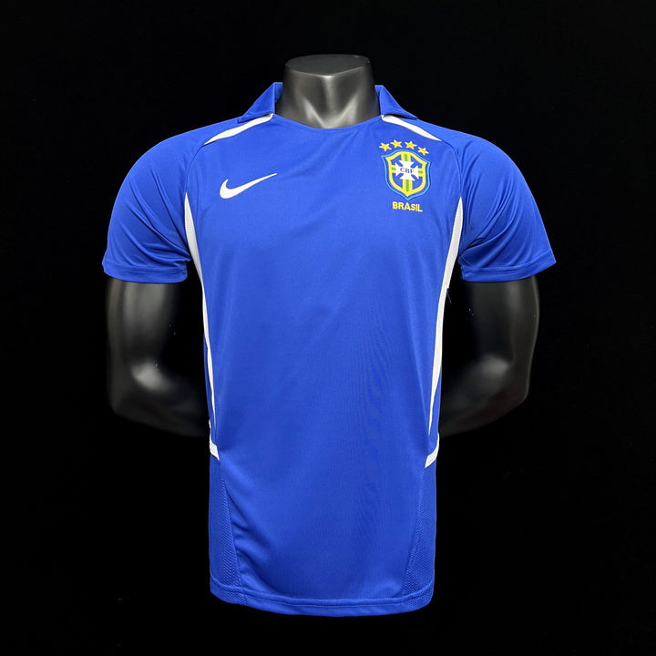 Maillot Brésil 2002 rétro - vue de face