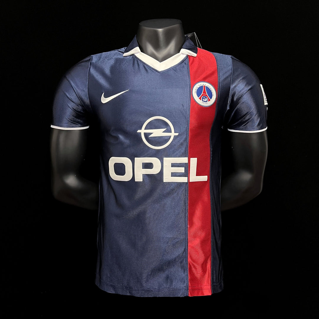 Maillot PSG 2001/2002 rétro - vue de face