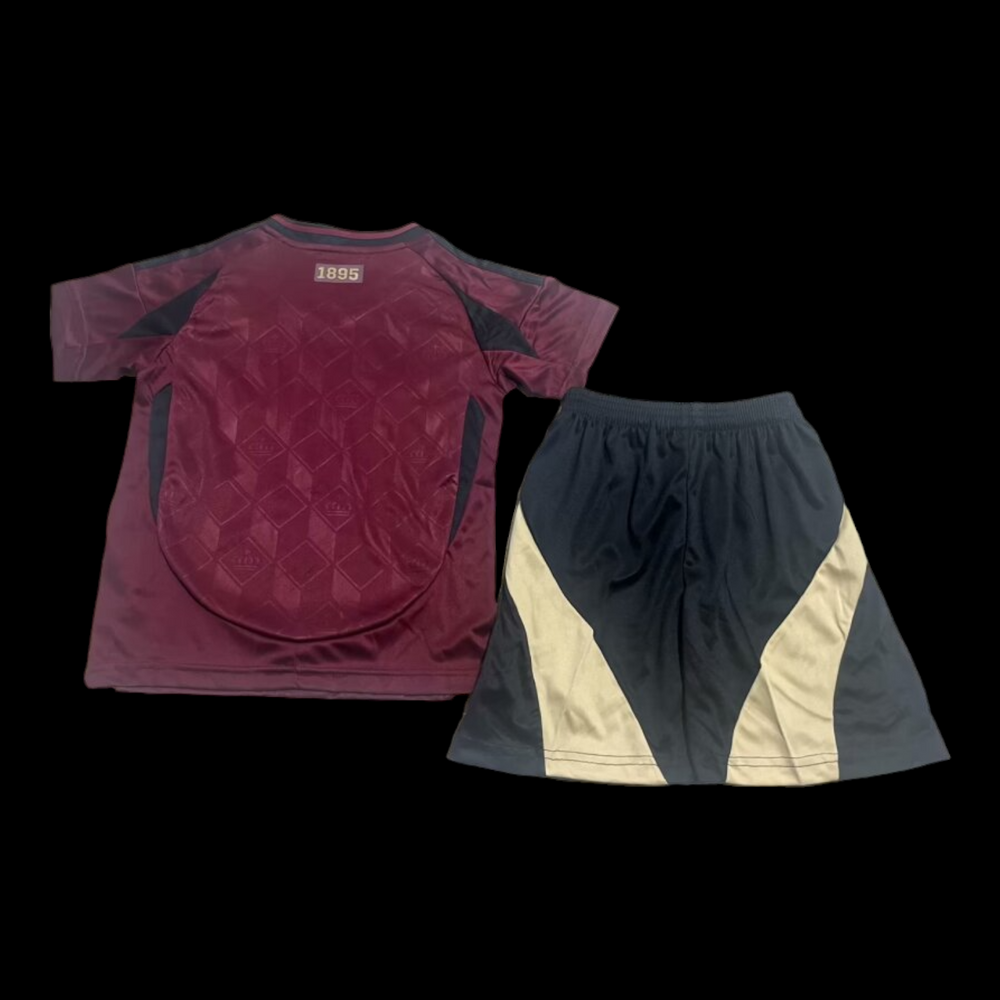 Maillot Belgique domicile 2024/2025 enfant - vue de dos