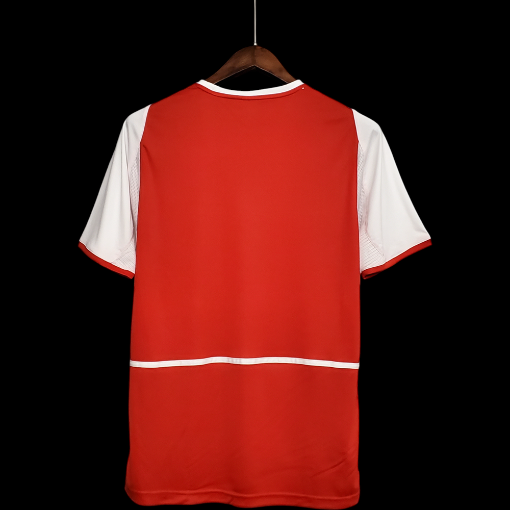 Maillot Arsenal 2004/2005 rétro - vue de dos
