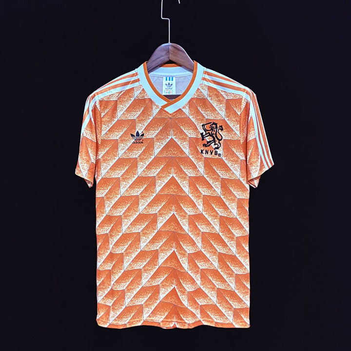 Maillot Pays-Bas 1988 rétro - vue de face