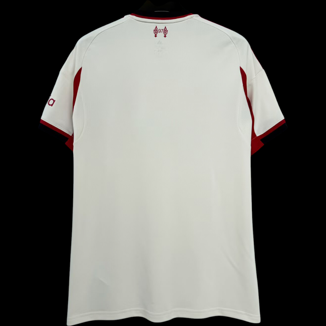 Maillot Liverpool extérieur 2025/2026 - vue de dos