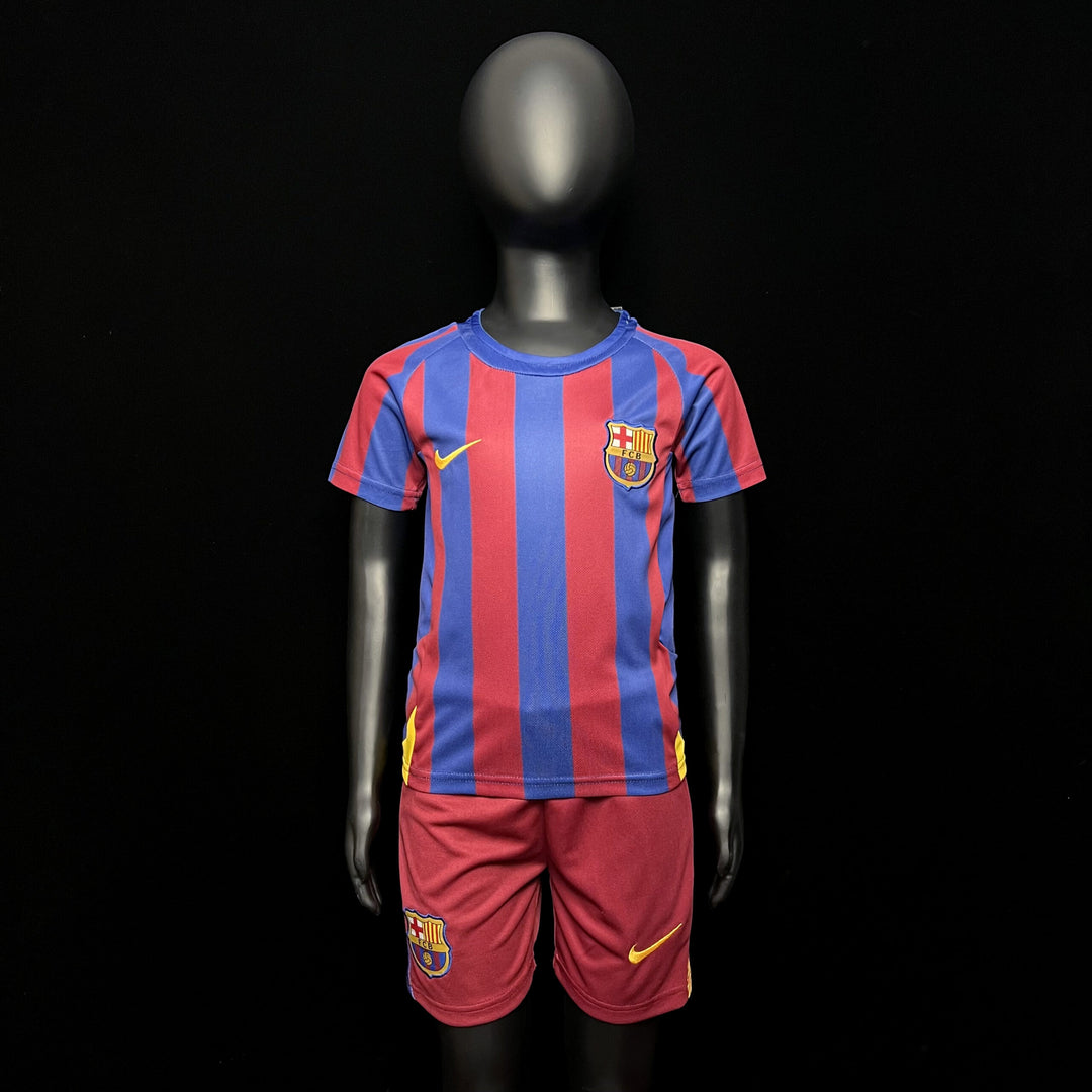 Maillot Barça 2005/2006 rétro enfant - vue de face