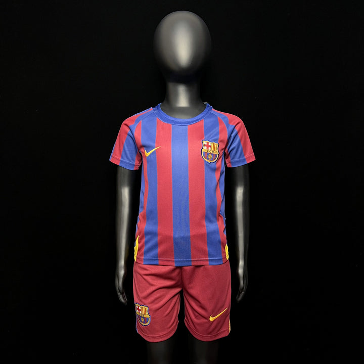 Maillot Barça 2005/2006 rétro enfant - vue de face