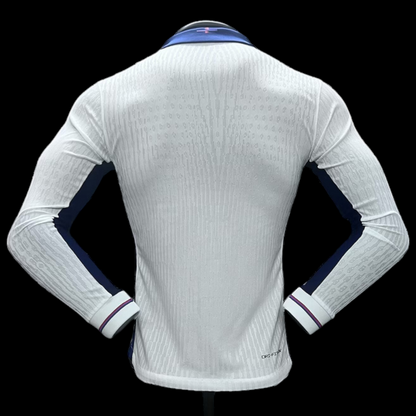 England Home Long Sleeve Jersey 24/25 - Player Version