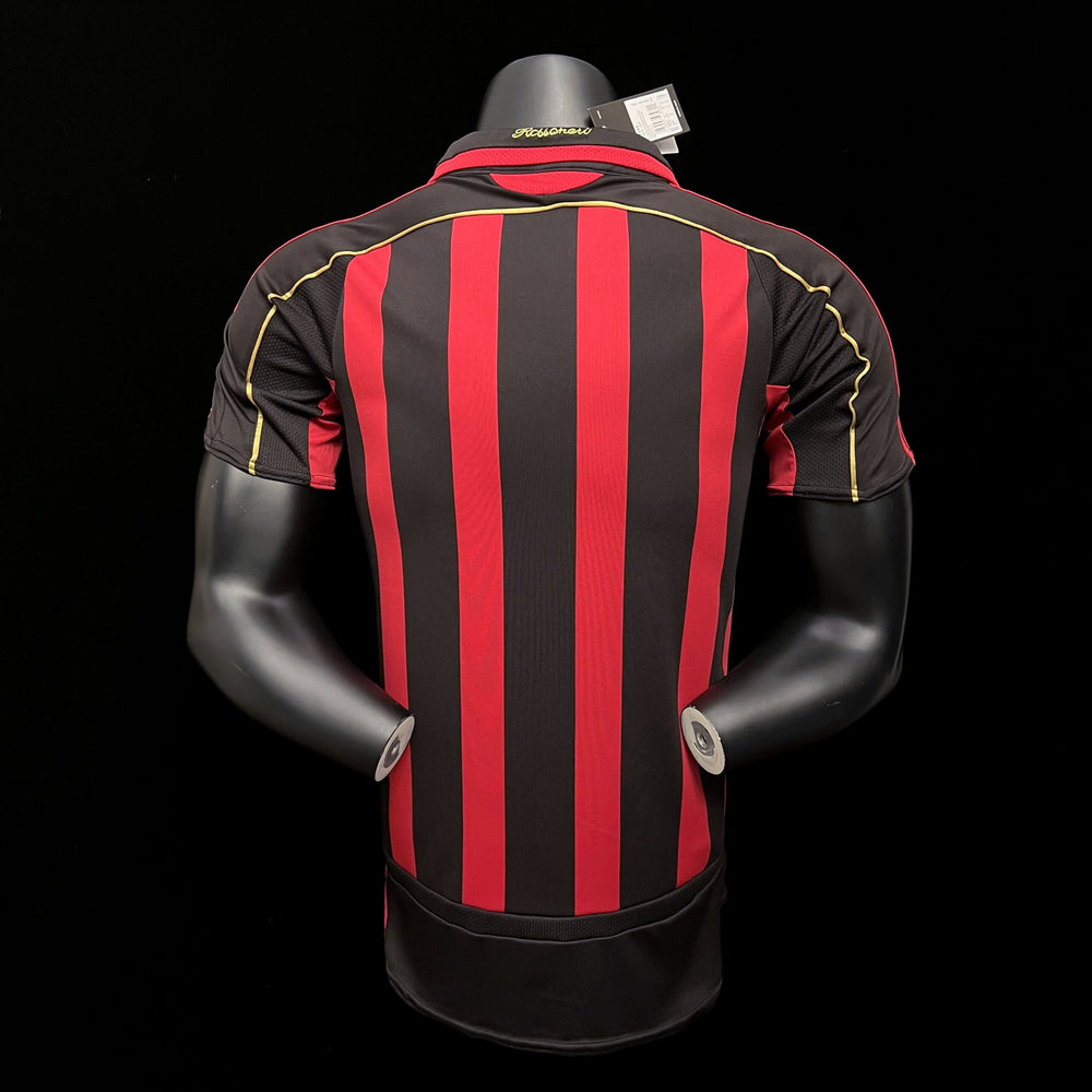 Maillot Milan 2006 rétro - vue de dos