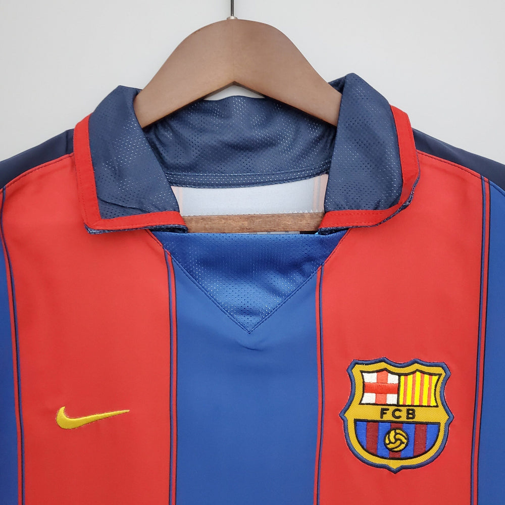 Maillot Barça 2003/2004 rétro - vue de dos