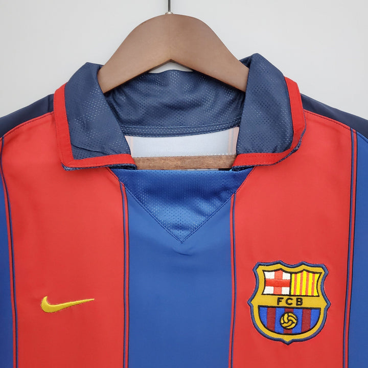 Maillot Barça 2003/2004 rétro - vue de dos