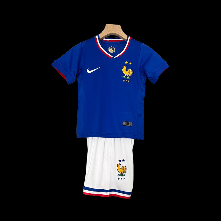 Maillot France domicile 2024/2025 enfant - vue de face