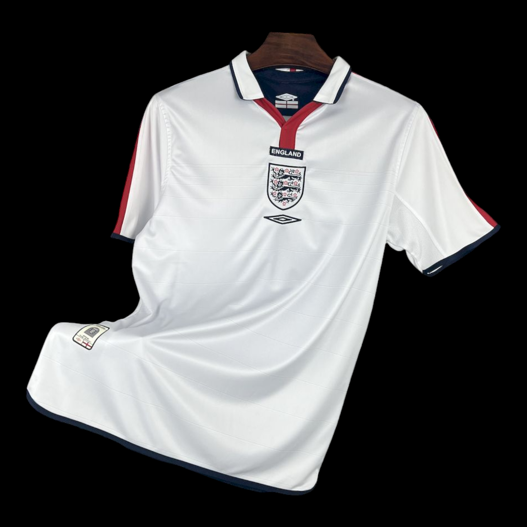Maillot Angleterre 2004 rétro - vue de face