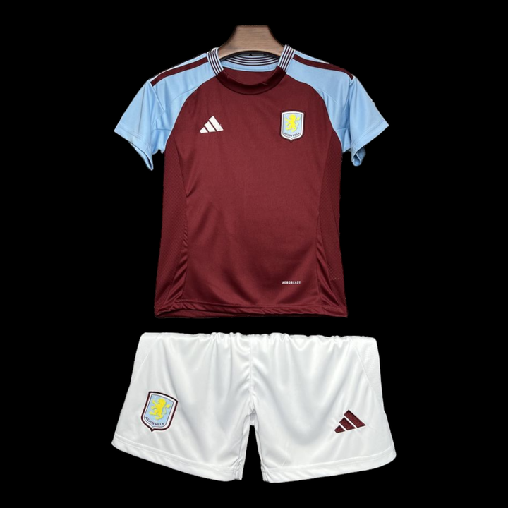 Maillot Aston Villa domicile 2024/2025 enfant - vue de face