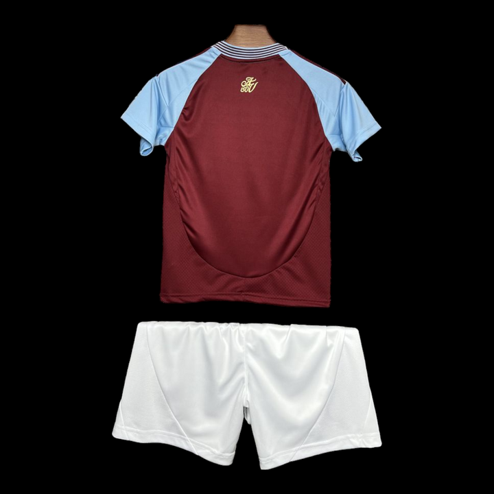 Maillot Aston Villa domicile 2024/2025 enfant - vue de dos