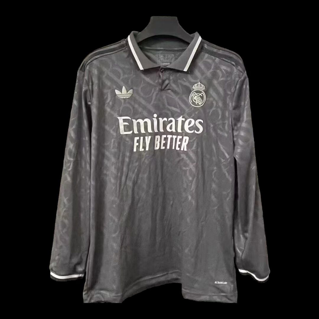 Maillot Real Madrid third 2024/2025 manches longues - vue de face