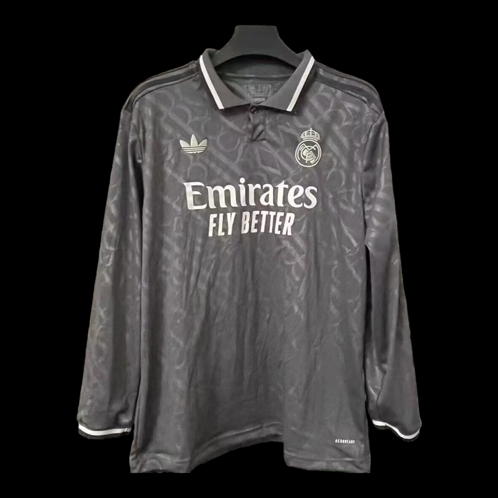 Maillot Real Madrid third 2024/2025 manches longues - vue de face