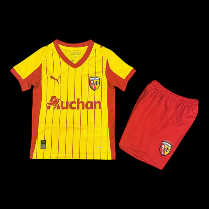 Maillot Lens domicile 2025/2026 enfant - vue de face