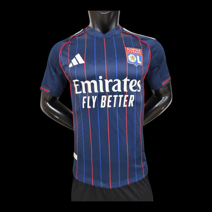 Lyon Away Shirt 25/26 – Player Version
