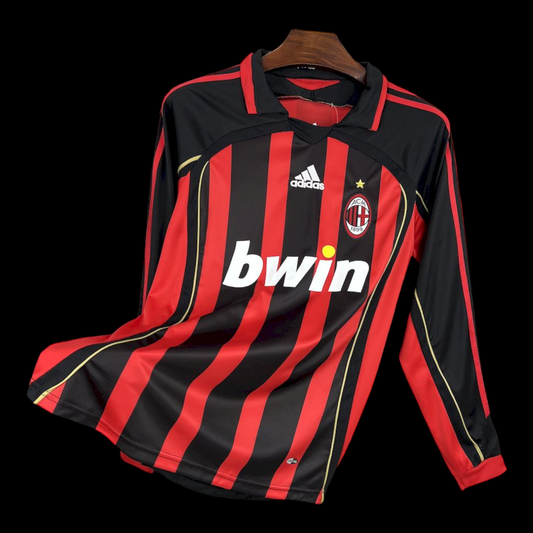 Milan AC Home Long Sleeve Jersey 2006/2007