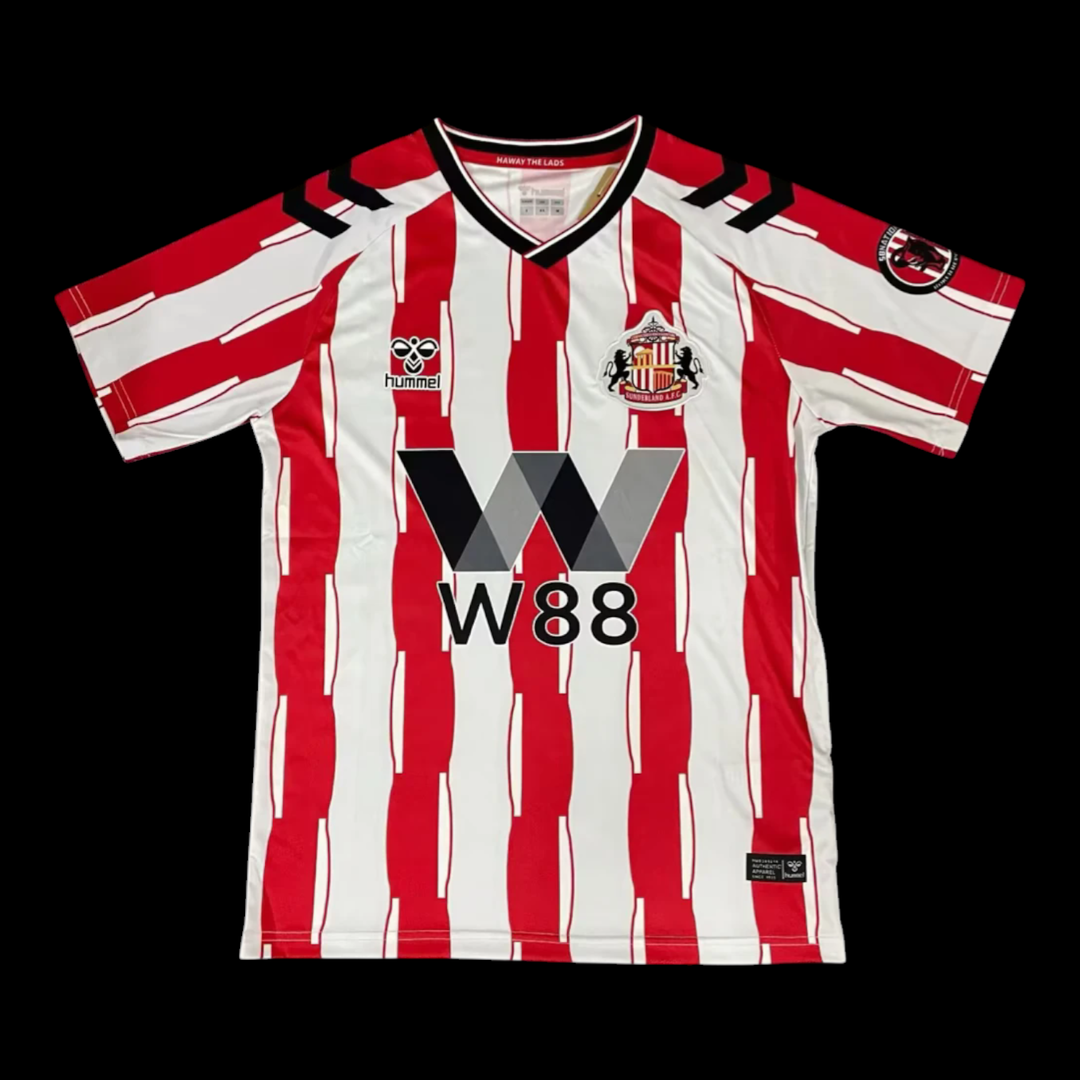 Maillot Sunderland domicile 2025/2026 - vue de face