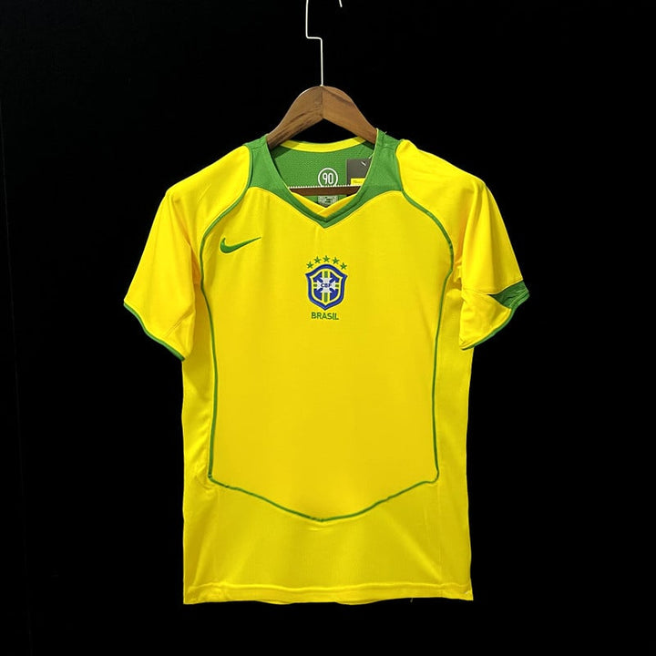 Maillot Brésil 2004/2006 rétro - vue de face
