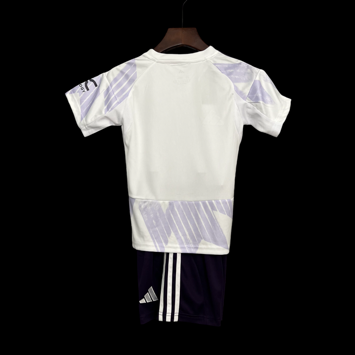Maillot Man Utd extérieur 2025/2026 enfant - vue de dos